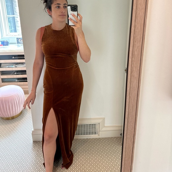 Galvan London Velvet Dusk Crescent Cognac size 8 - Picture 6 of 6